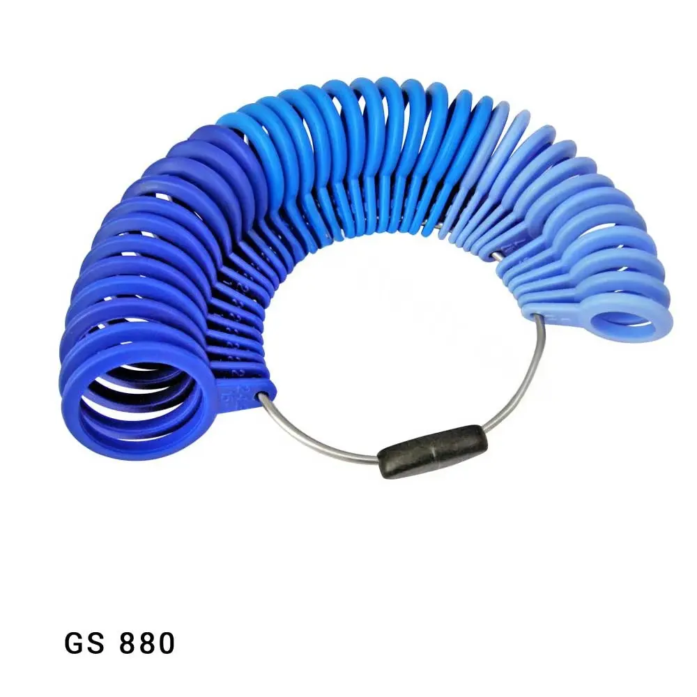 [28ani1] Anillos medidores plastico azul GS880