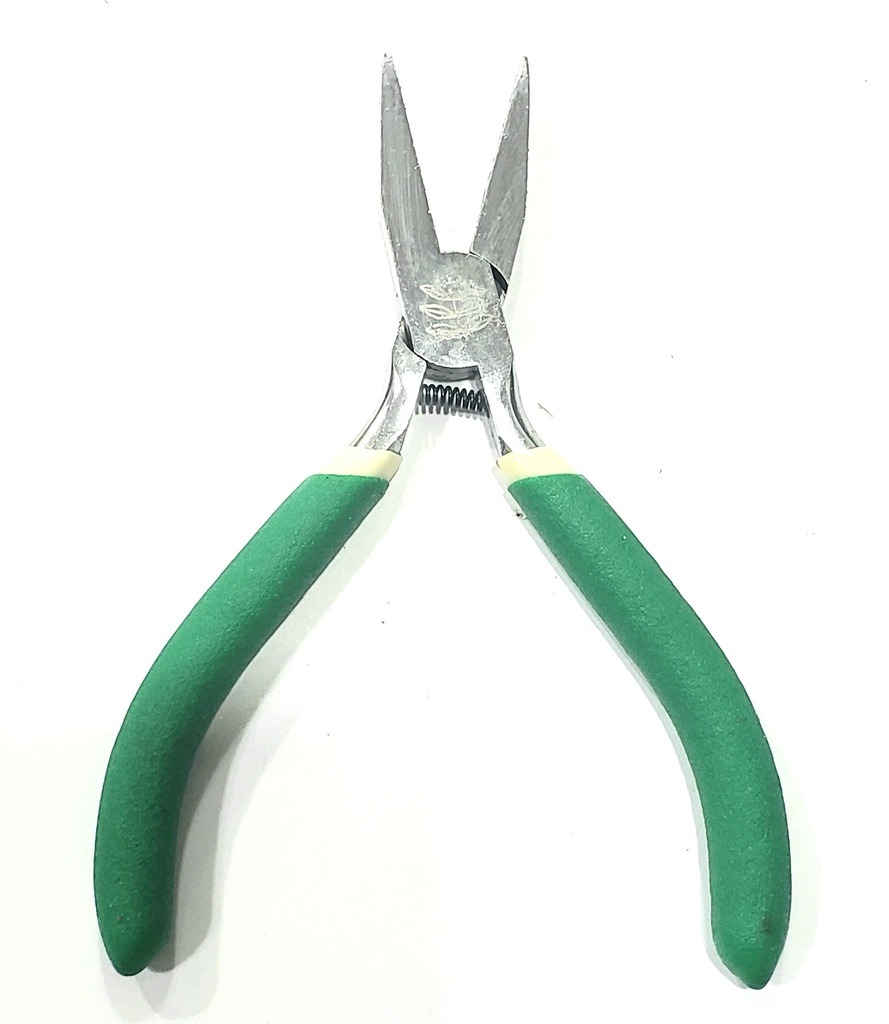 [22pnzplareg] Pinza plana lisa mango verde REGAL
