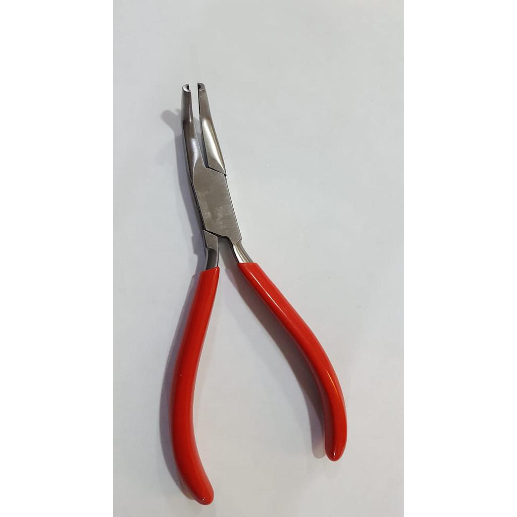 [22pnzmedc4] Pinza 1/2cañ cur.ORB1028 Rojo