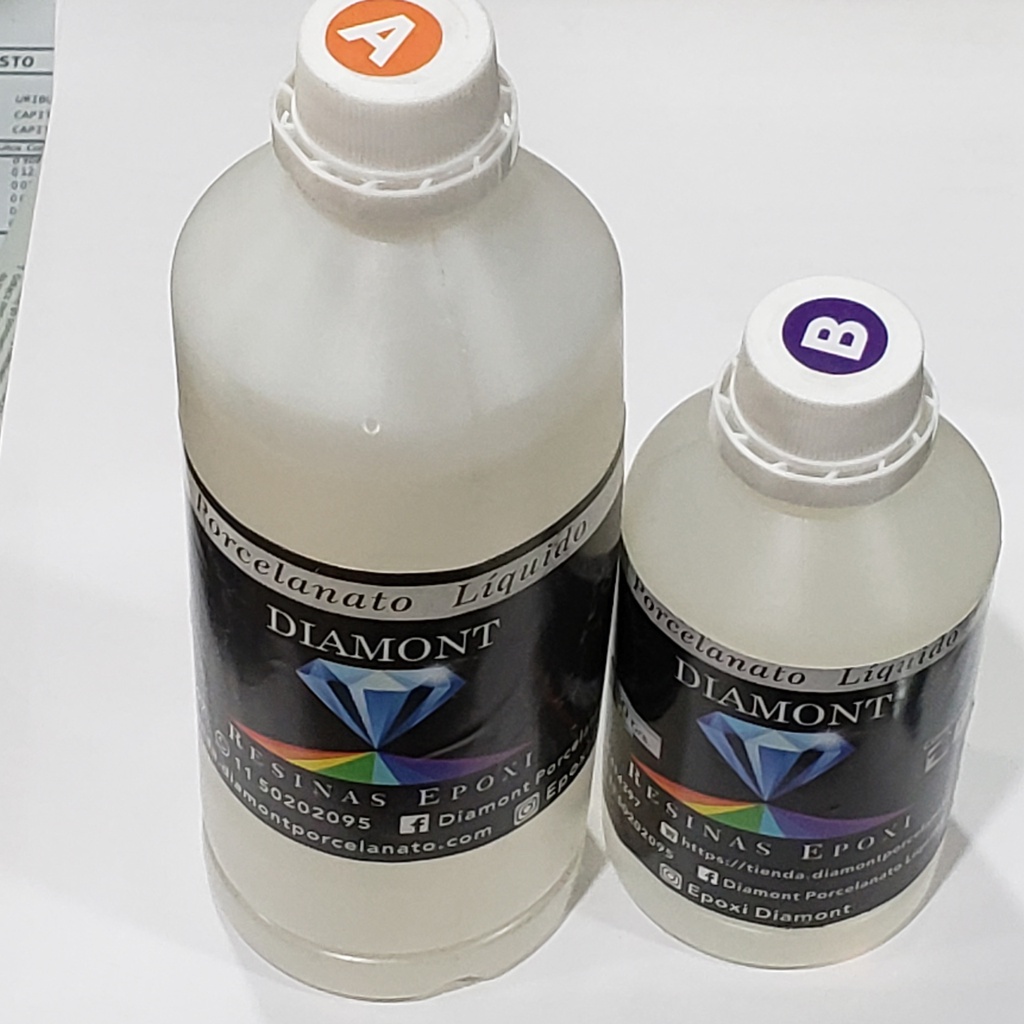 Resina epoxi DIAMONT X 1500 grs (1000+500)