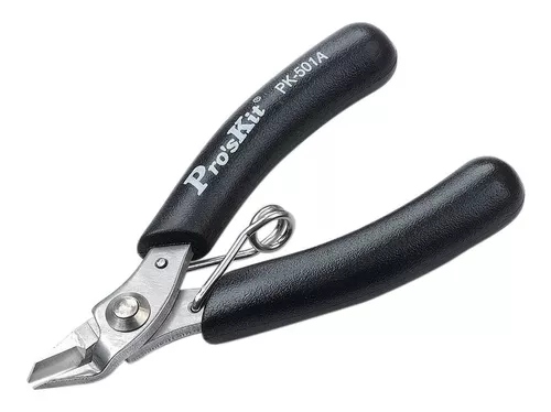[21aliprone] alicate corte a ras mini negro proskit