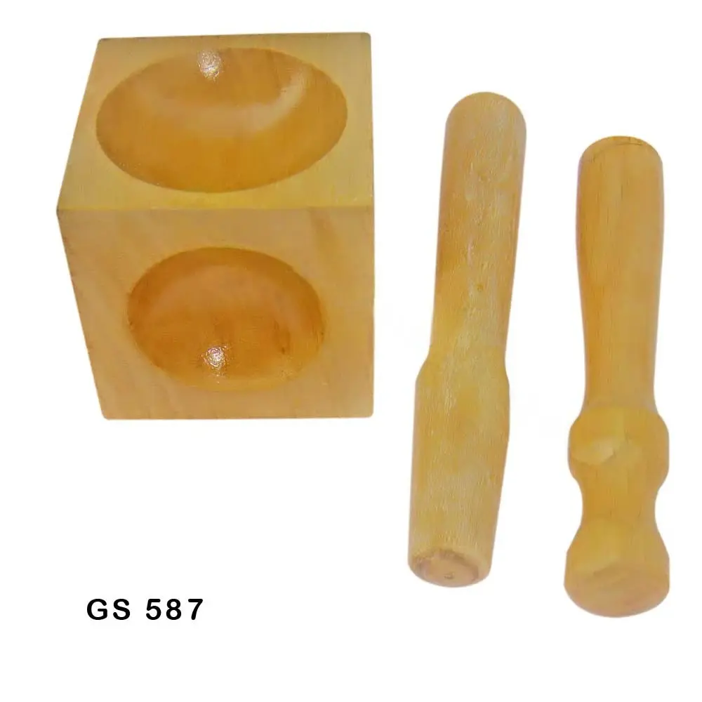 [26dadma5] dado embutir c/2 palitos madera GS587a 2"