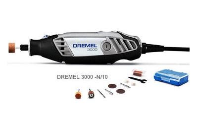 [23dr3000.10] torno DREMEL 3000+10acc